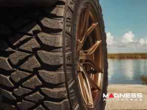 Jeep Wrangler JK Custom Wheels - HF-5 by Vossen - Satin Bronze Jeep Wrangler JK Custom Wheels - HF-5 by Vossen - Satin Bronze